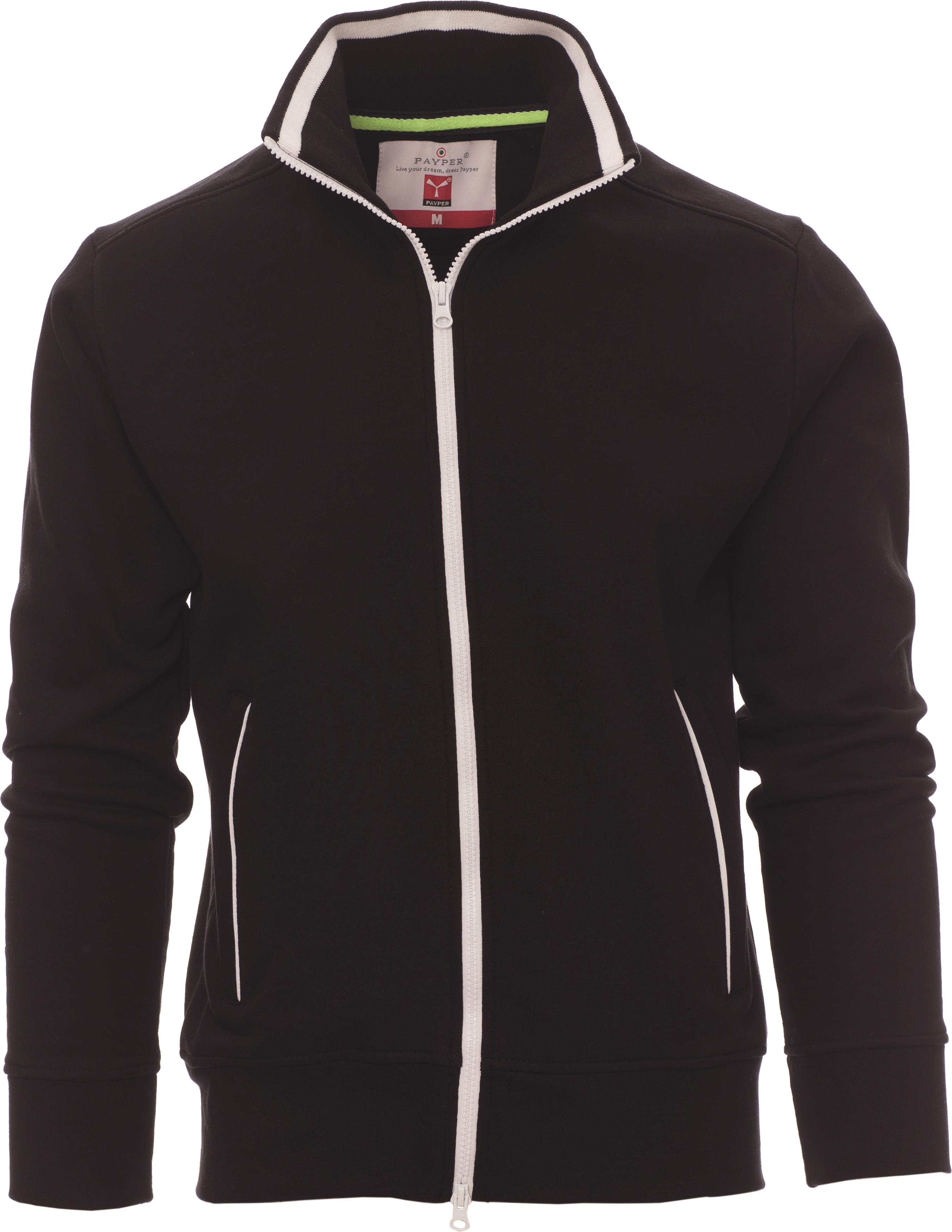 Teamvest met rits - junior - 0014 black white front 9 - 0014/0015 XS - Zwart
