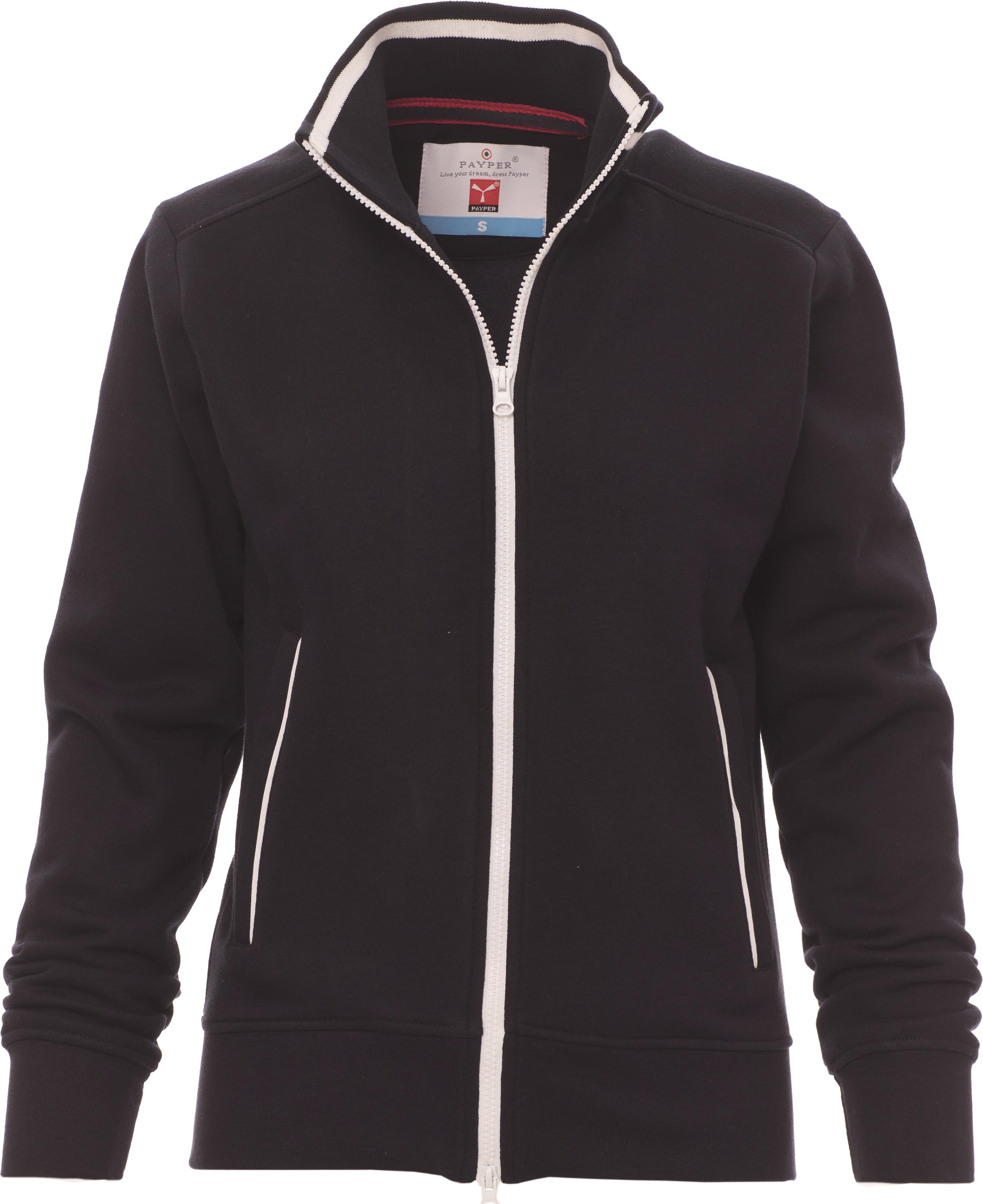Teamvest met rits - dames - 0015 navy blue white front 4 - 0015 (XXL) Navy Blue - Wit