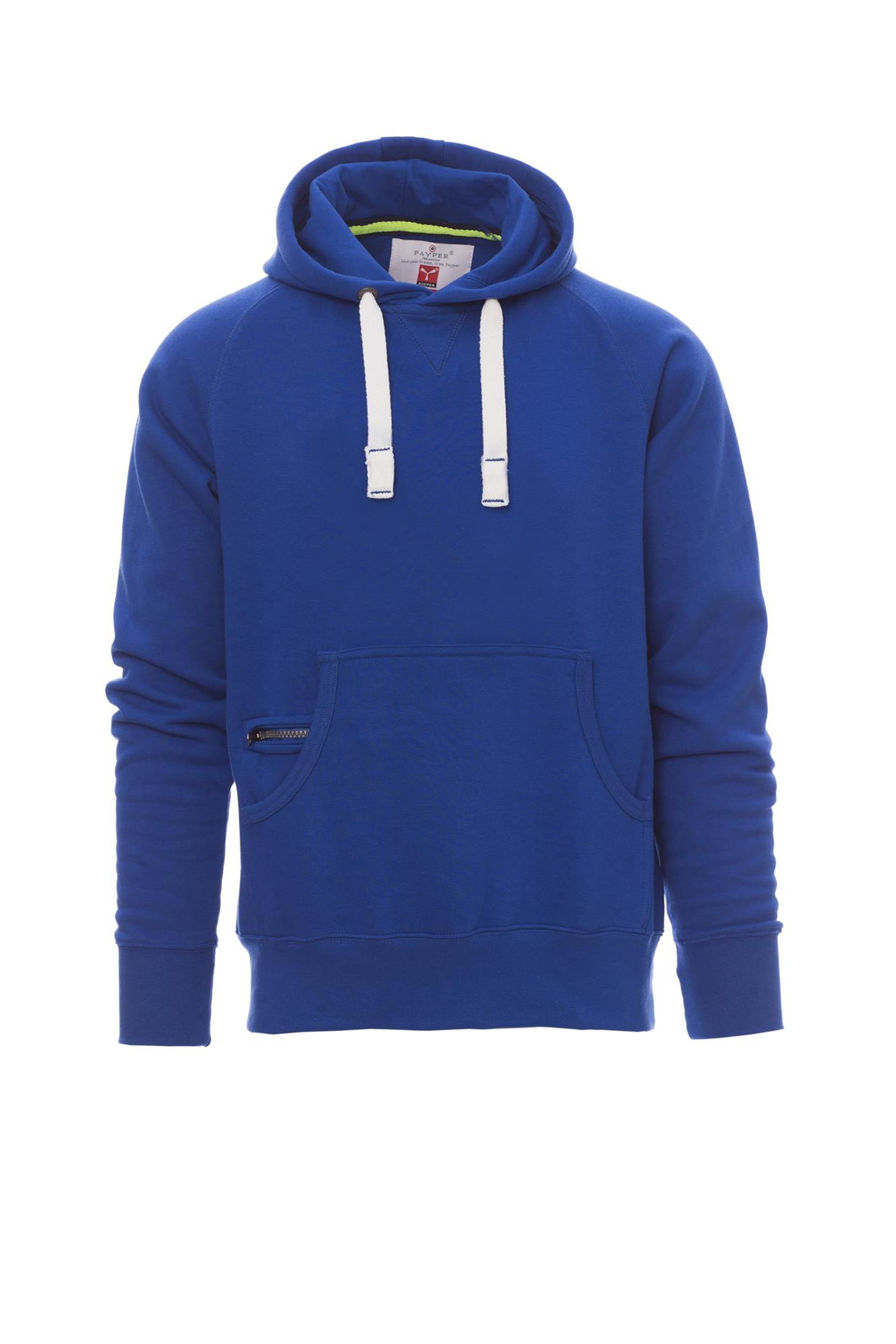 Hoodie zonder rits - junior - 0019 royal blue front - 0019/0020 - XS Royalblue