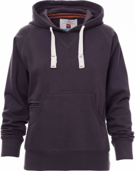 Hoodie zonder rits - dames - 0020 antraciet 3 - 0020 (L) Antraciet