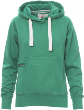 Hoodie zonder rits - dames - 0020 emerlad groen 1 - 0020 (S) Emerald Groen