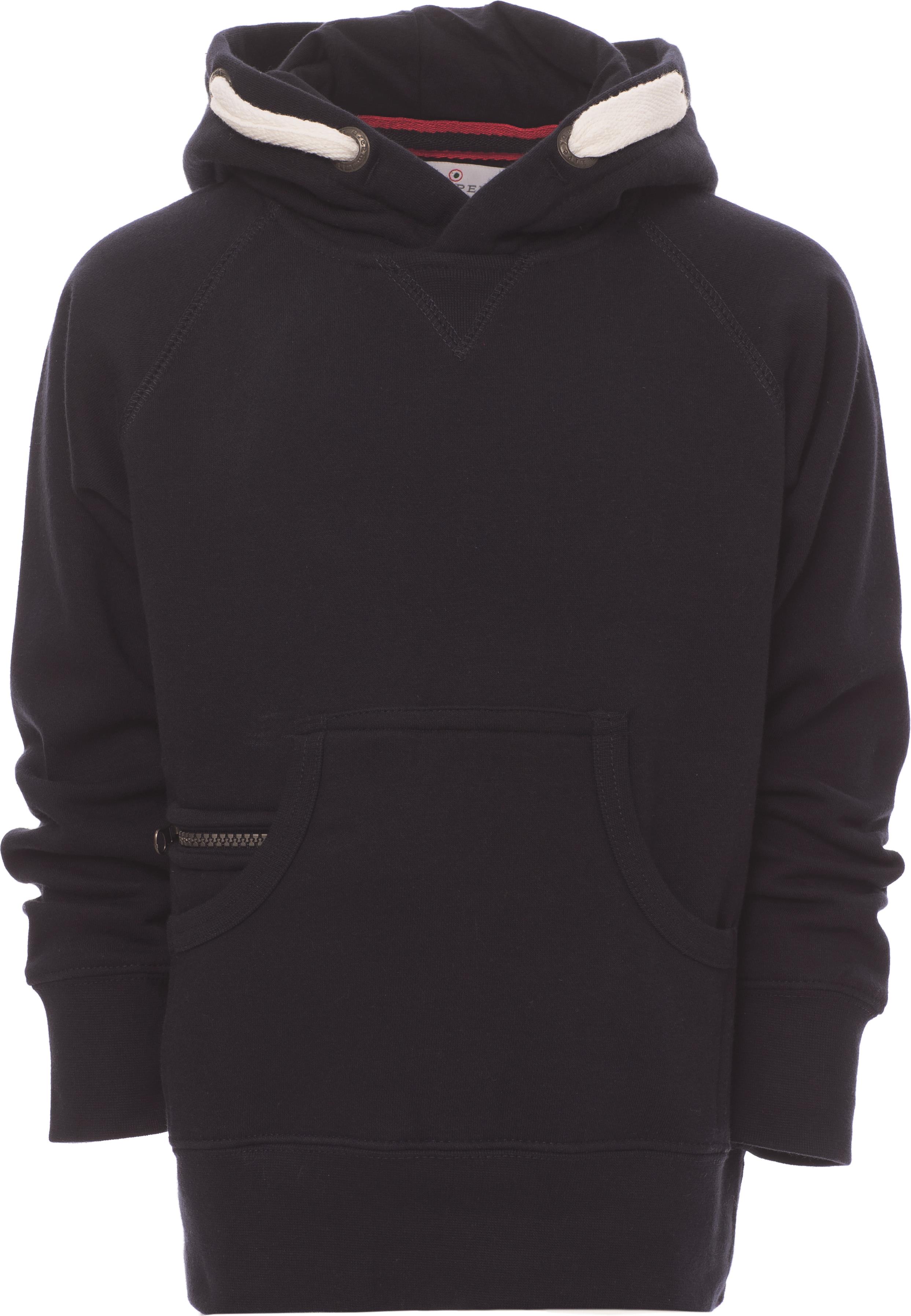 Hoodie zonder rits - junior - 0023 navy blue front 3 - 0023 (152) Navy blue