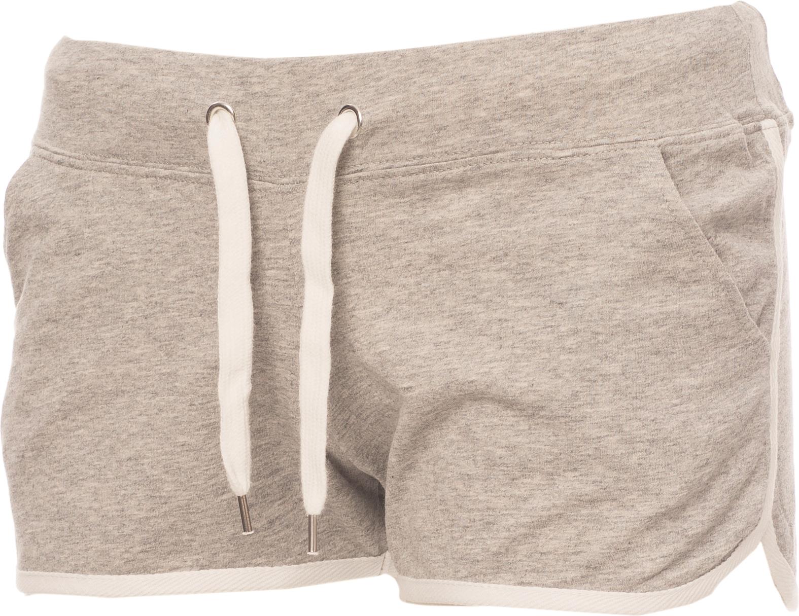 Sportbroek Dames - 0160 melange grey white front 2 - 0160 Grijs L