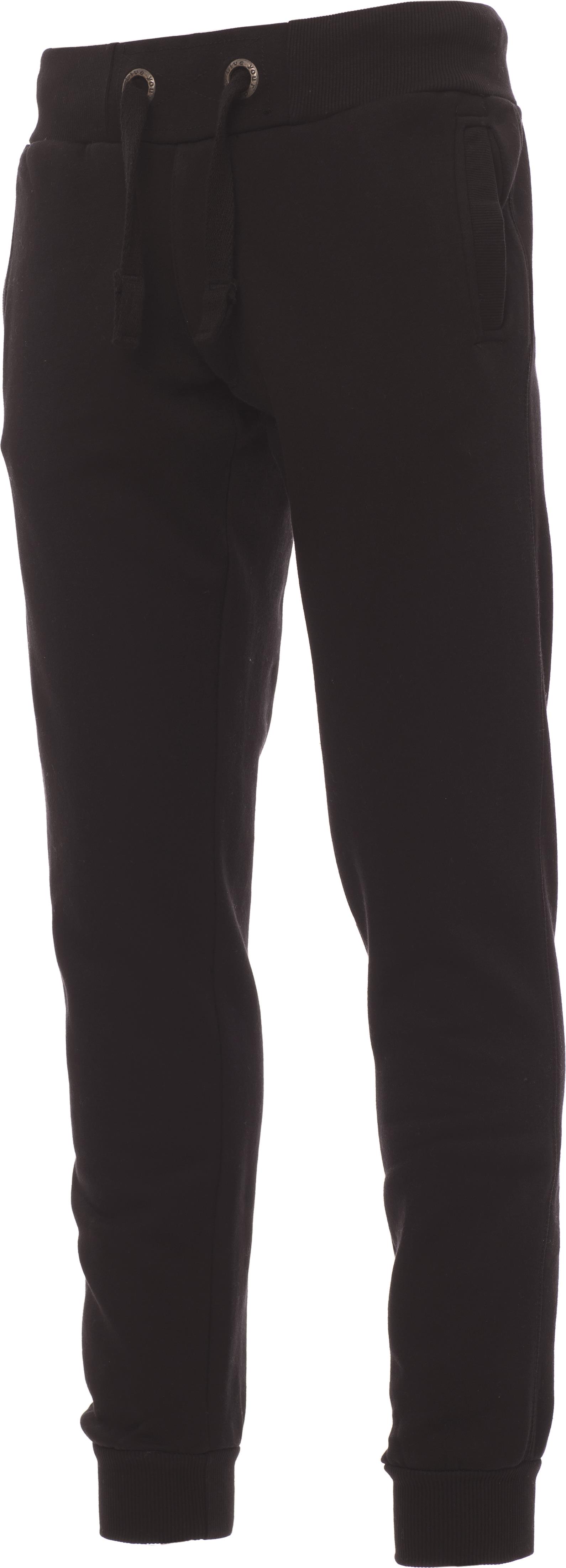 Joggingbroek Heren - 0391 black front 3 - 0391 Zwart XL
