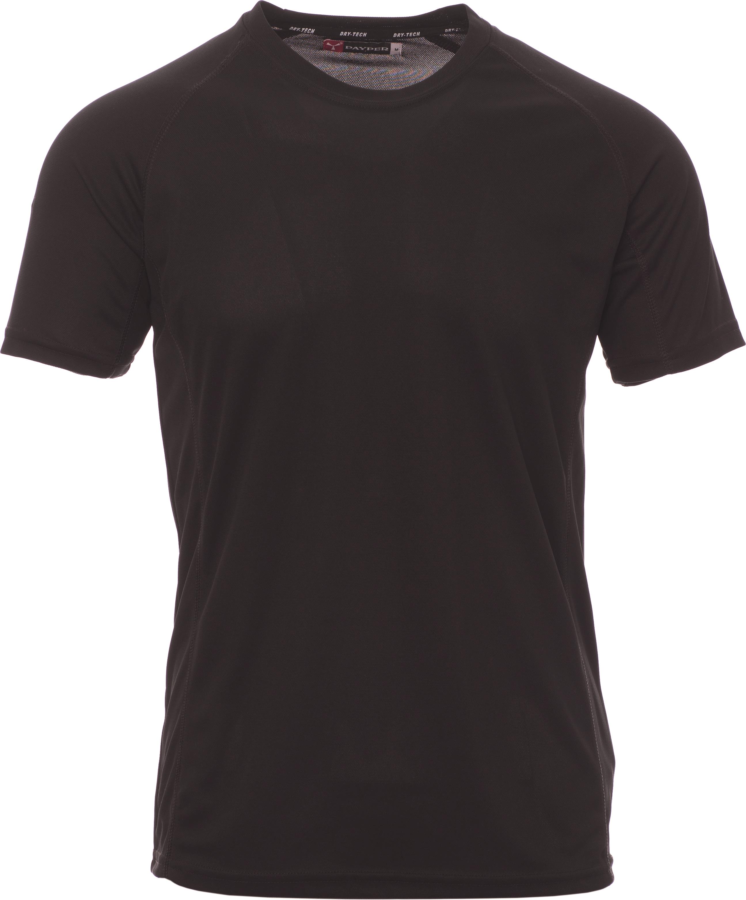 Trainingsshirt - heren - 0463 black front - 0463 (S) Zwart