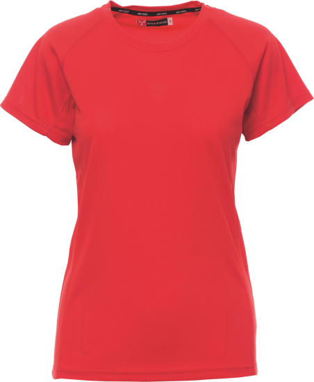 Trainingsshirt - dames - 0465 rood 1 - 0465 (M) Rood