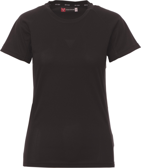 Trainingsshirt - dames - 0465 zwart 2 - 0465 (L) Zwart