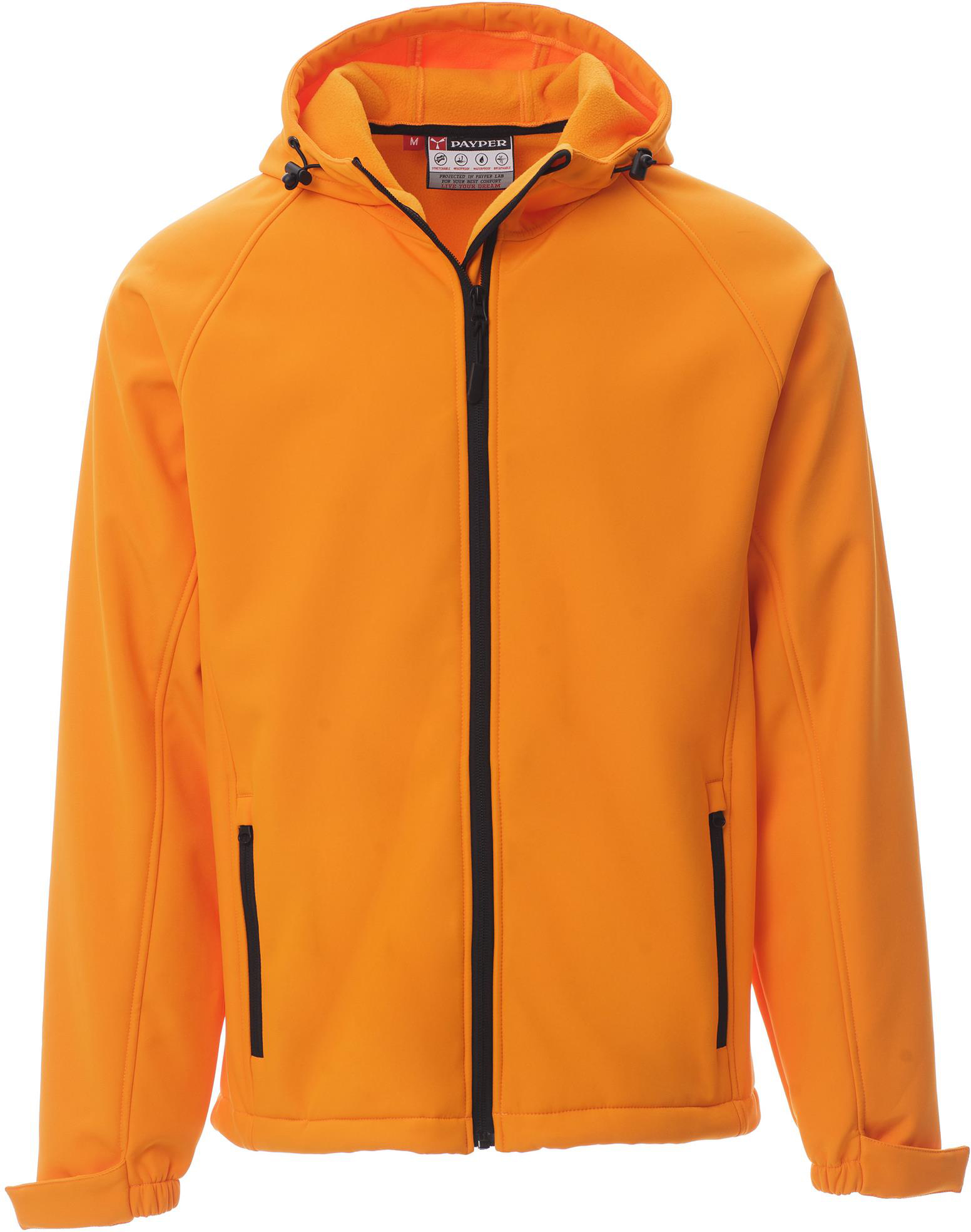 Softshell - heren - 1044 orange front 4 - 1044 (XL) Oranje