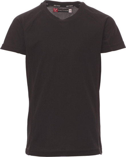 Trainingsshirt - junior - 108856 mo 3 - 0889 (116) (zwart)