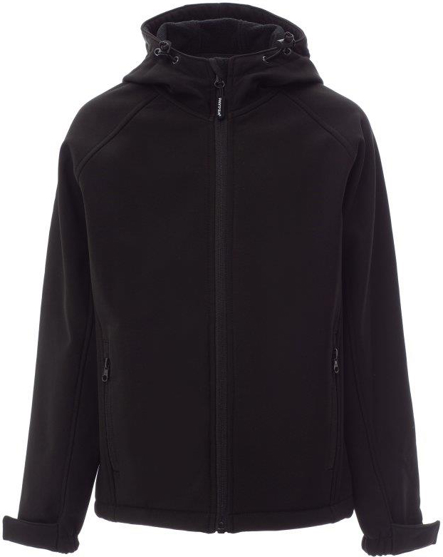 Softshell - junior - 1605 black front 3 - 1605 (152) Zwart