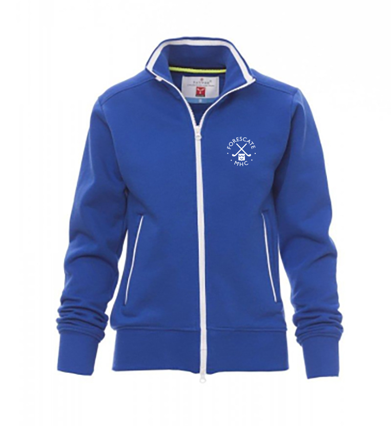 Teamvest met rits - dames - 192946 mo 1 - 0015 (M) Royal Blue - Wit