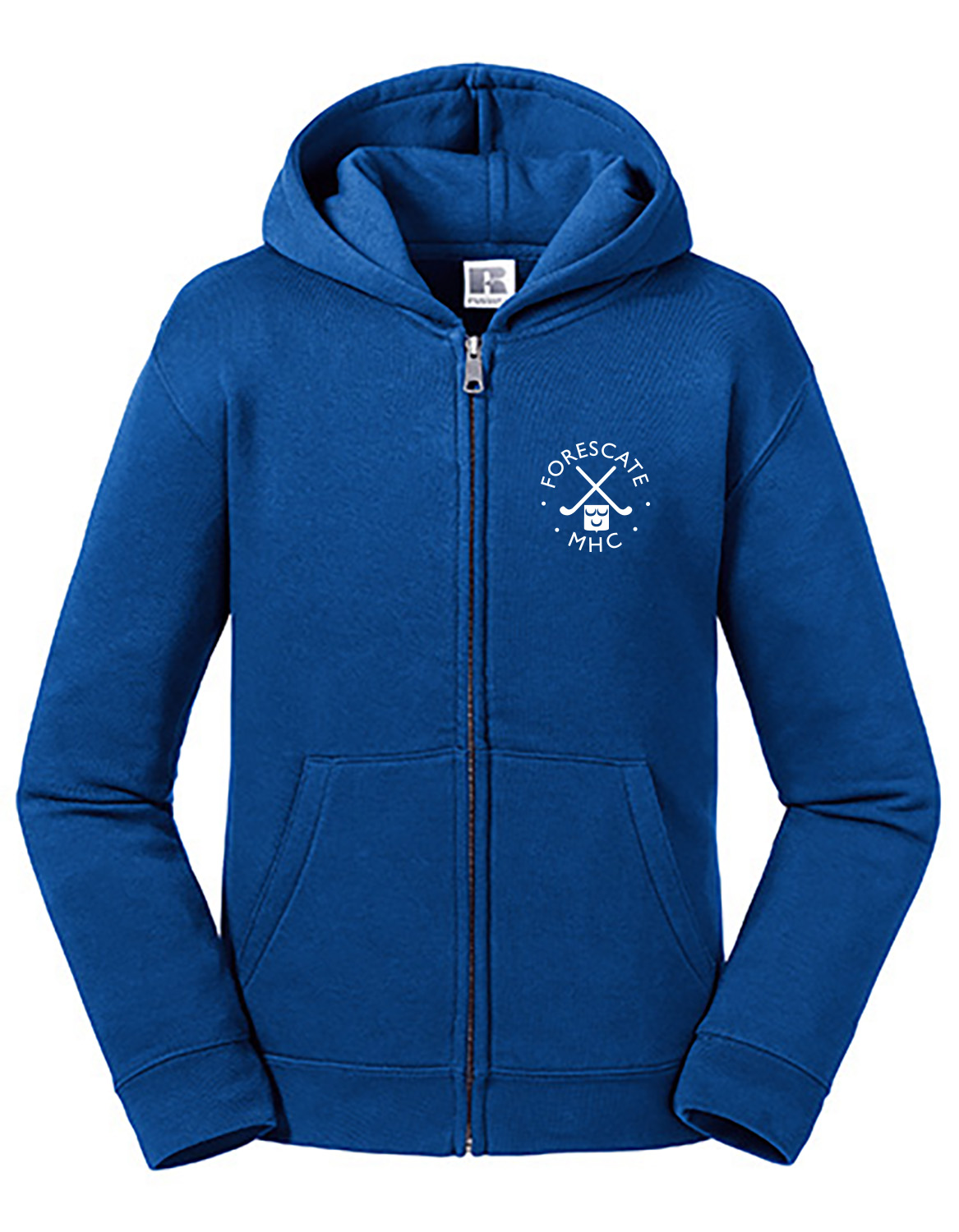 Hoodie met rits - junior - 243530 mo 1 - 266B (128) Royal blue